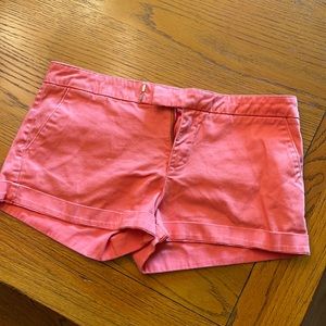 Mid rise shorts